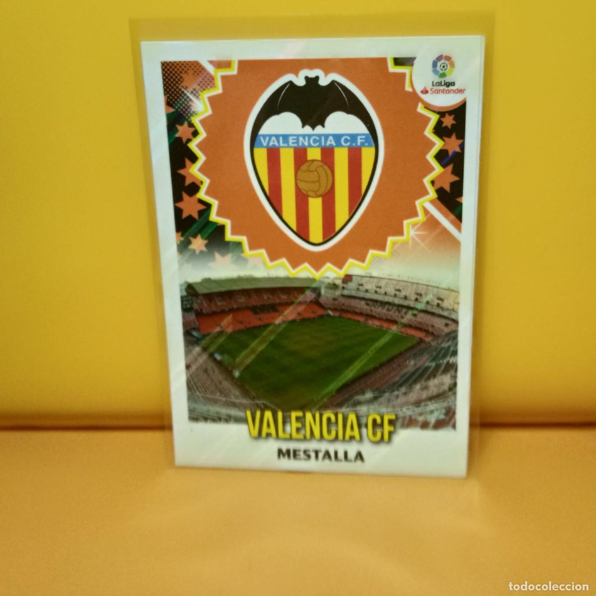 Cromos de f&uacute;tbol: EDICIONES ESTE 2018 2019 18 19 ESCUDO VALENCIA C.F 35