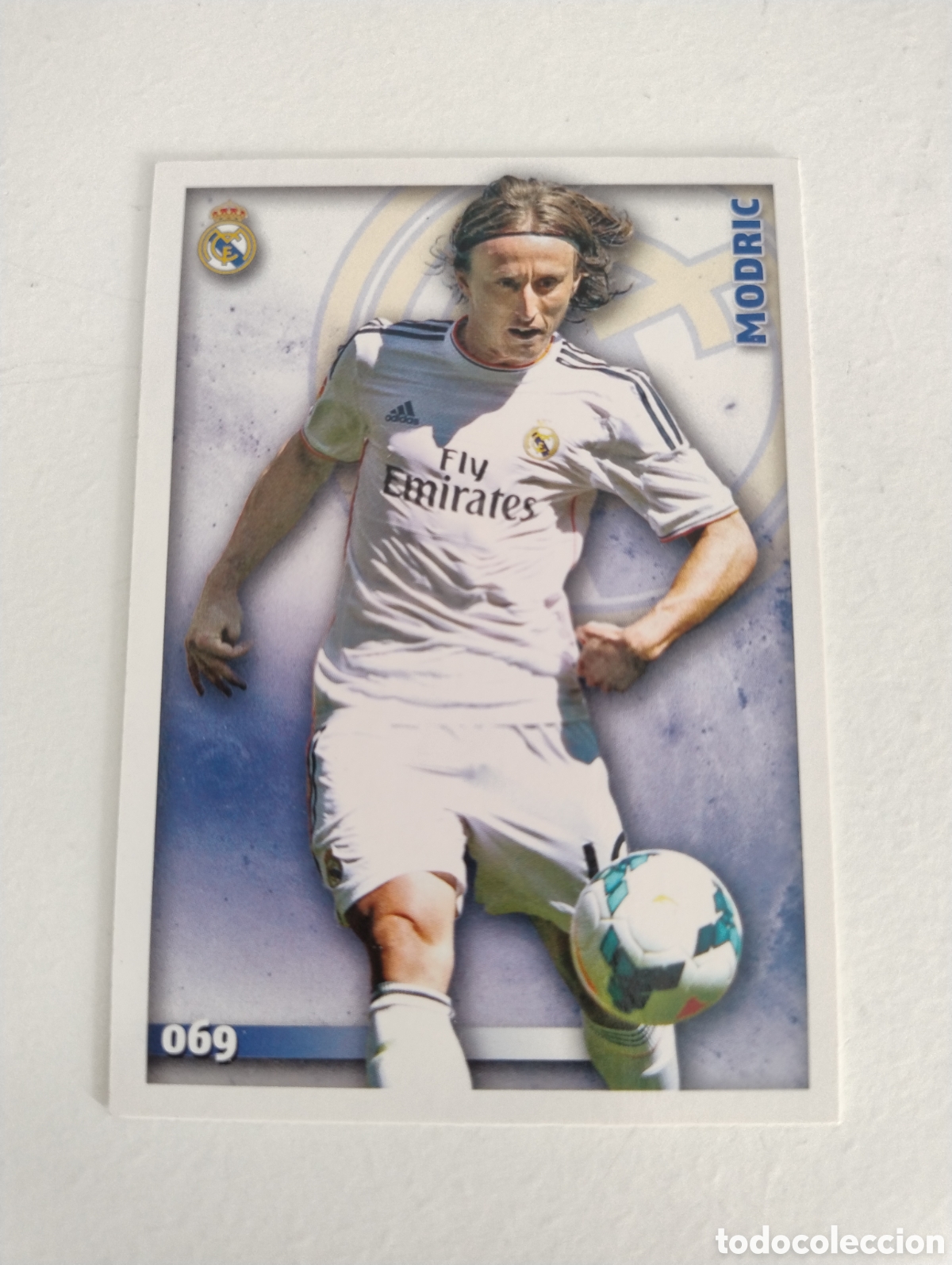 Cromos de f&uacute;tbol: 69 - Modric - Real Madrid - Mundicromo Liga 2014 - 2015