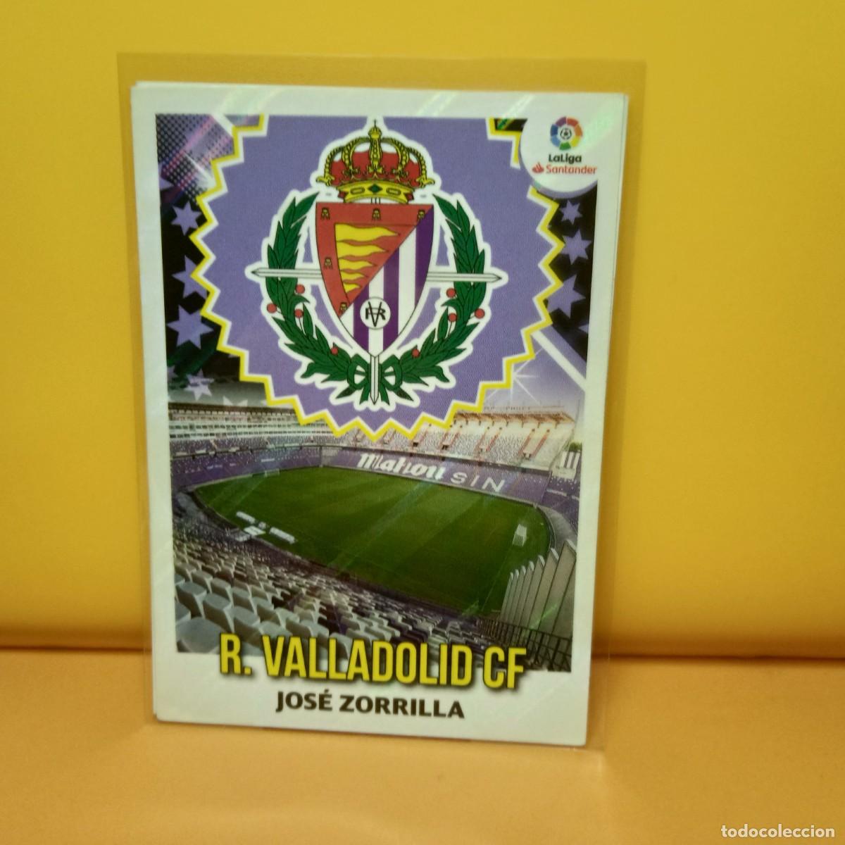 Cromos de f&uacute;tbol: EDICIONES ESTE 2018 2019 18 19 ESCUDO REAL VALLADOLID 37