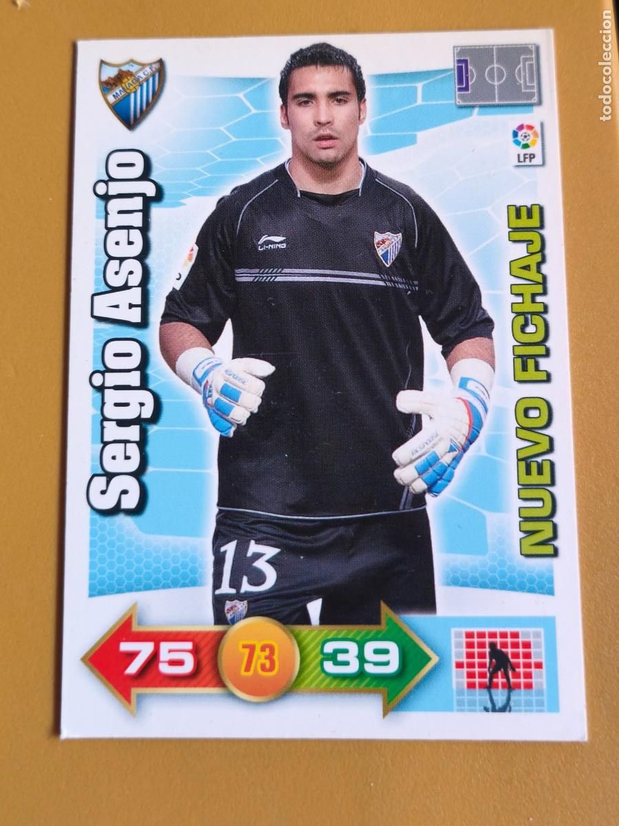 Cromos de f&uacute;tbol: sergio asenjo, 2010 11 nuevo fichaje