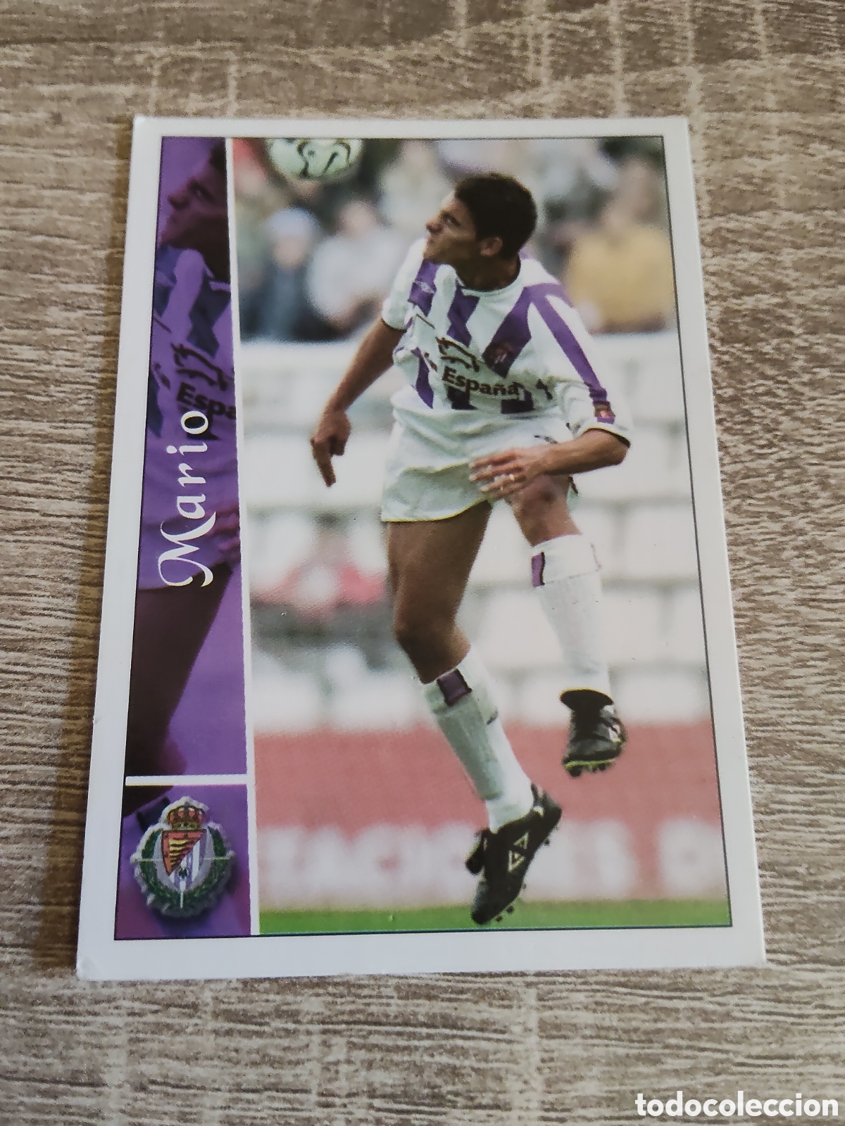 Cromos de f&uacute;tbol: Mundicromo las fichas de la liga 2002 2003 02 03 305 Mario Real Valladolid