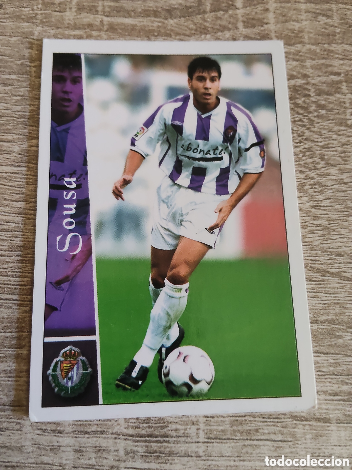 Cromos de f&uacute;tbol: Mundicromo las fichas de la liga 2002 2003 02 03 307 Sousa Real Valladolid