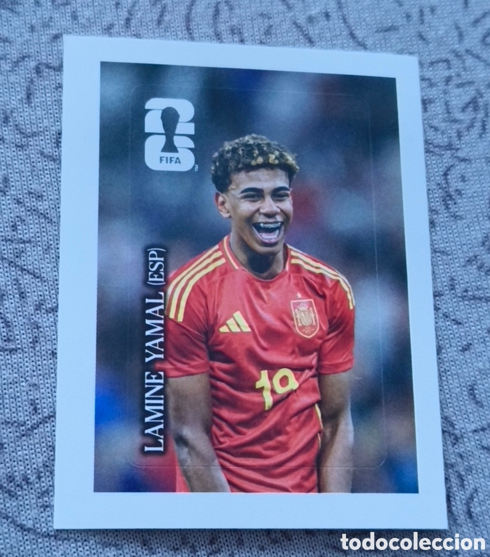 Cromos de f&uacute;tbol: Lamine Yamal CC01 Coca-Cola Mundial 2026