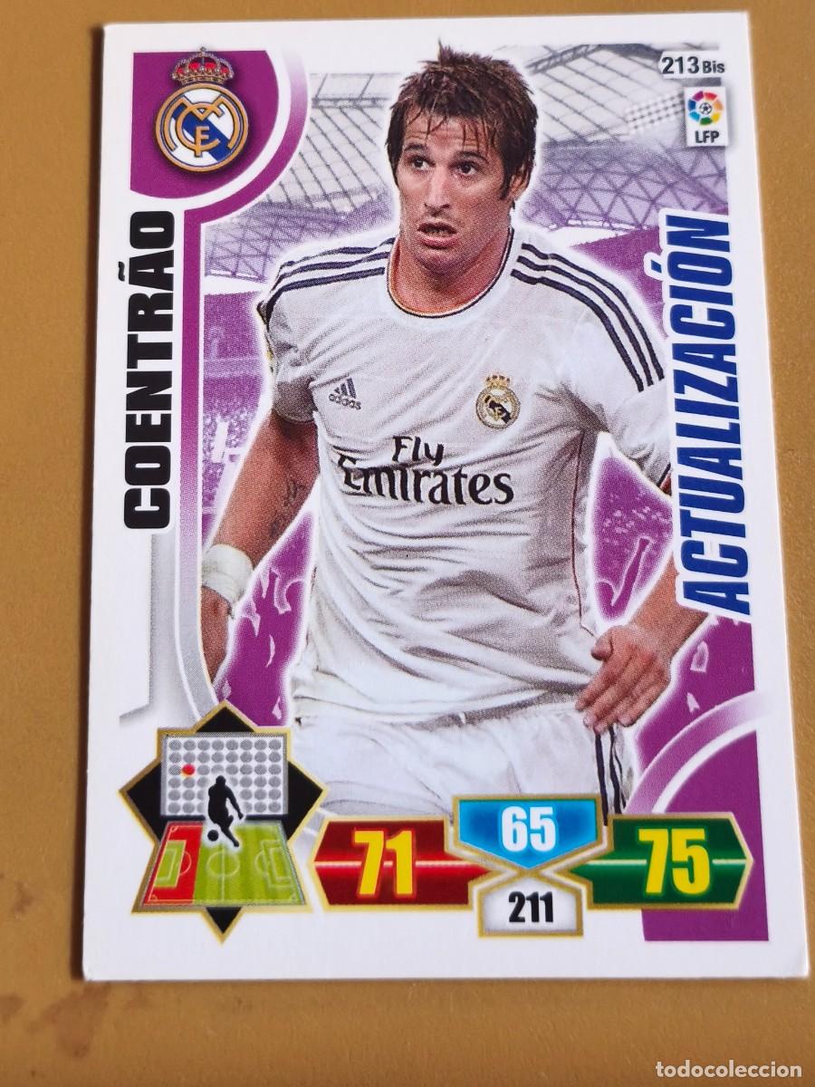 Cromos de f&uacute;tbol: coentrao, 2013 14 actualizacion