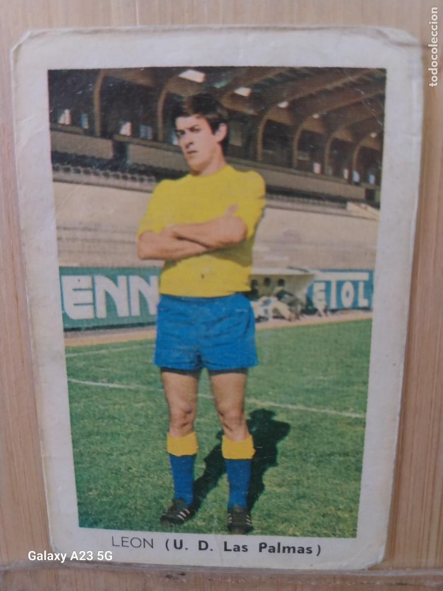 Cromos de f&uacute;tbol: LEON LAS PALMAS ED FHER LIGA 1970 70 71 CROMO ORIGINAL RECUPERADO