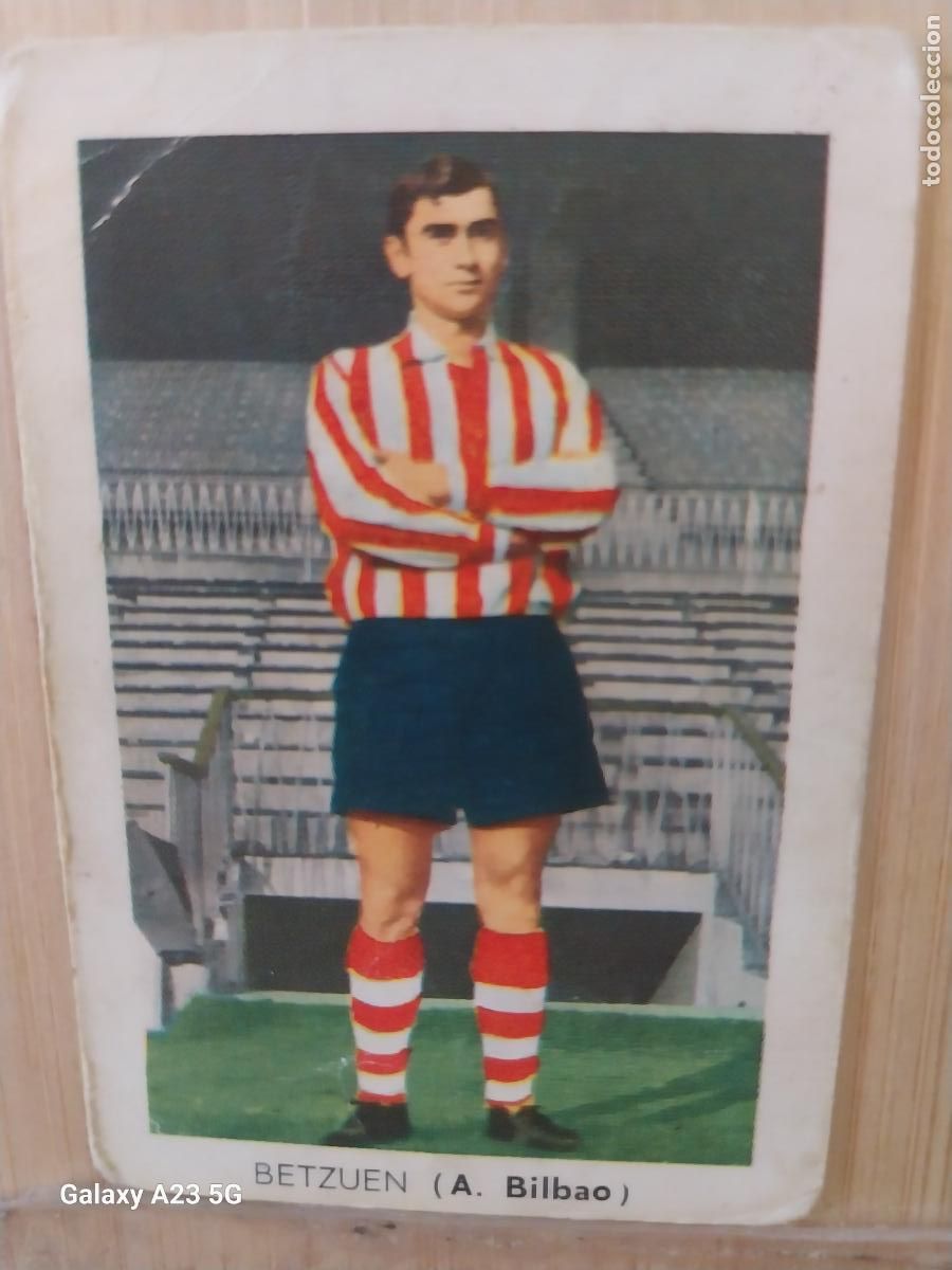 Cromos de f&uacute;tbol: BETZUEN ATHELETIC BILBAO ED FHER LIGA 1970 70 71 CROMO ORIGINAL RECUPERADO