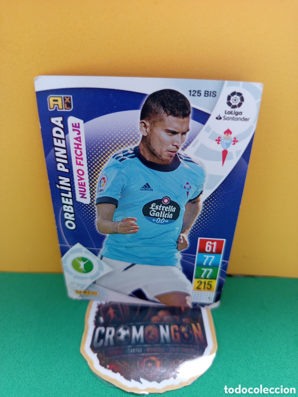 Football Stickers: ❇️ CROMO ⚽ ORBELIN PINEDA CELTA DE VIGO 125 BIS NUEVO FICHAJE LIGA 21 22 2021 2022 ADRENALYN ❇️