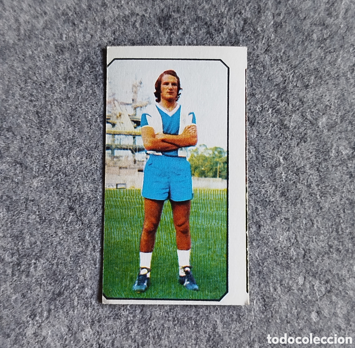 Cartes &agrave; collectionner de Football: SIN PEGAR COLOCA LONGHI ESPA&Ntilde;OL 77 78 1977 1978 EDICIONES ESTE CROMO NUNCA PEGADO