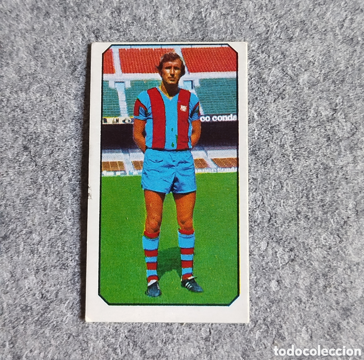 Cartes &agrave; collectionner de Football: SIN PEGAR COLOCA REXACH F.C. BARCELONA 77 78 1977 1978 EDICIONES ESTE CROMO NUNCA PEGADO