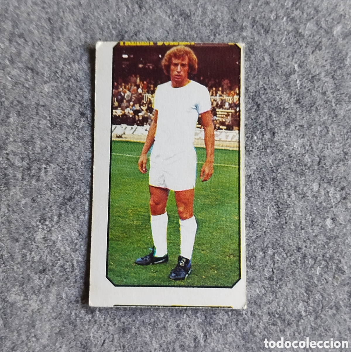 Cartes &agrave; collectionner de Football: SIN PEGAR &Uacute;LTIMO FICHAJE 15 WOLF REAL MADRID 77 78 1977 1978 ESTE CROMO NUNCA PEGADO FICHAJES