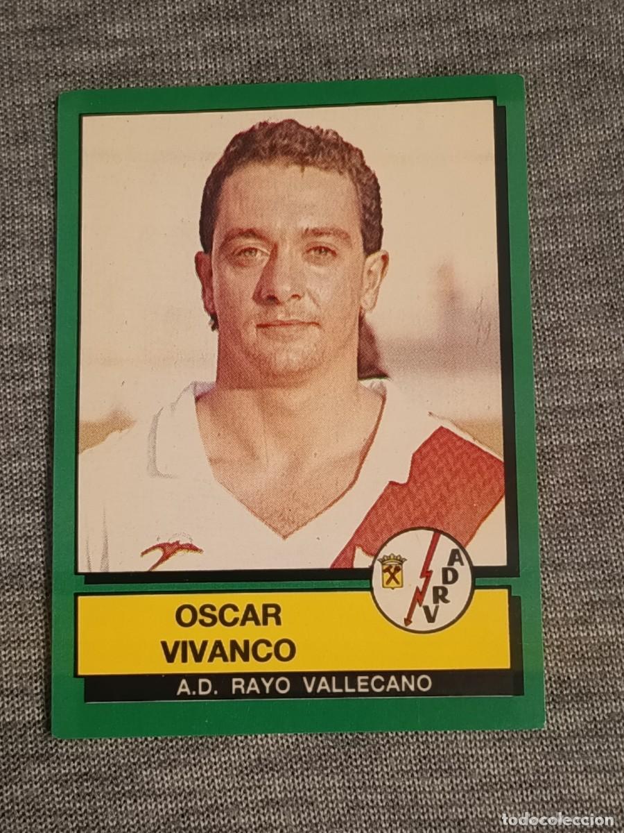 Fu&szlig;ball-Sticker: F&uacute;tbol 90 panini OSCAR VIVANCO N&deg;225 RAYO VALLECANO nunca pegado