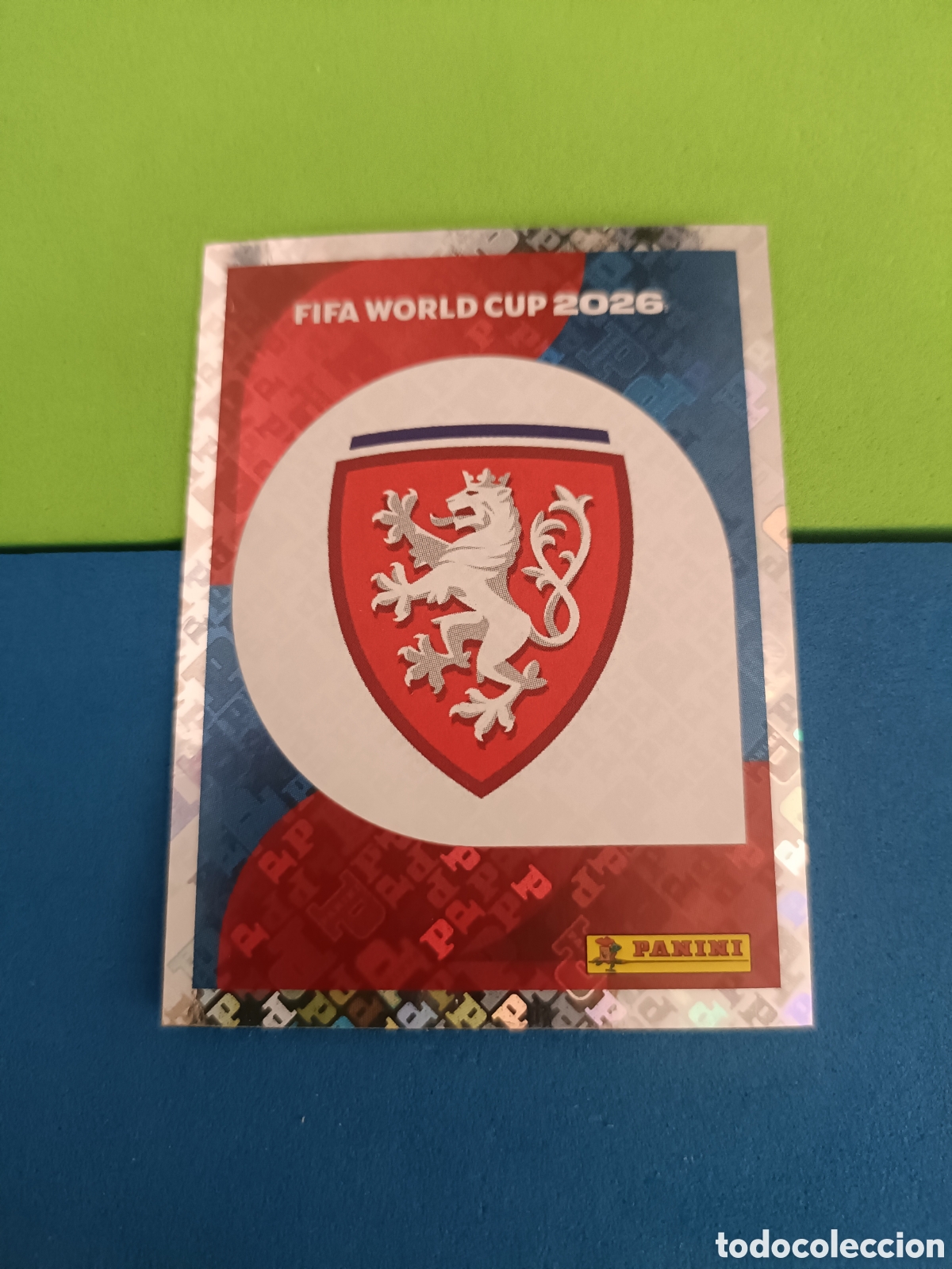 Cromos de f&uacute;tbol: Panini Mundial Fifa World cup 2026 26 sticker - CZE 1 Escudo Republica checa