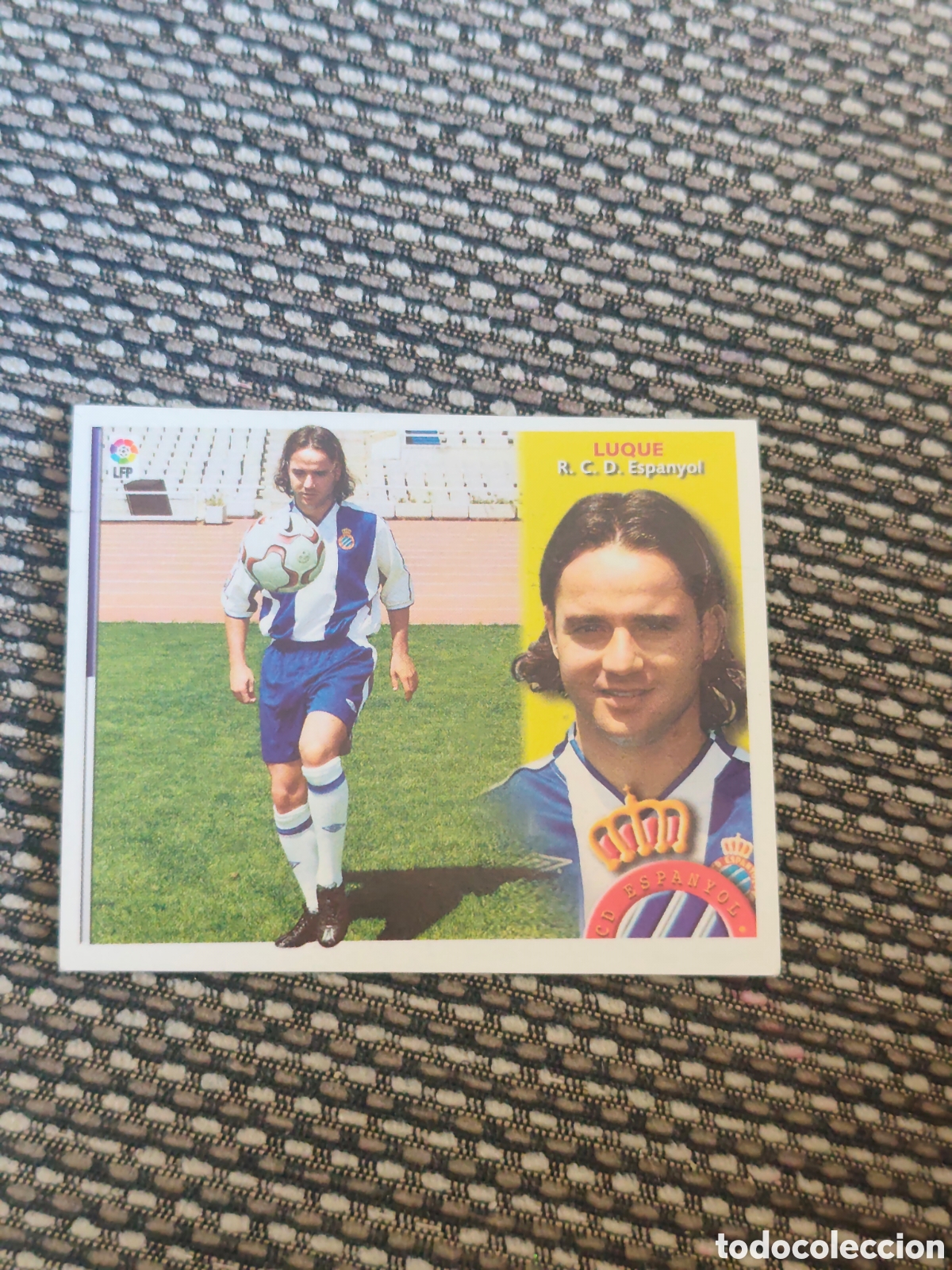 Figurine di Calcio: COLOCA LUQUE ESPANYOL EDICIONES ESTE 2002 2003
