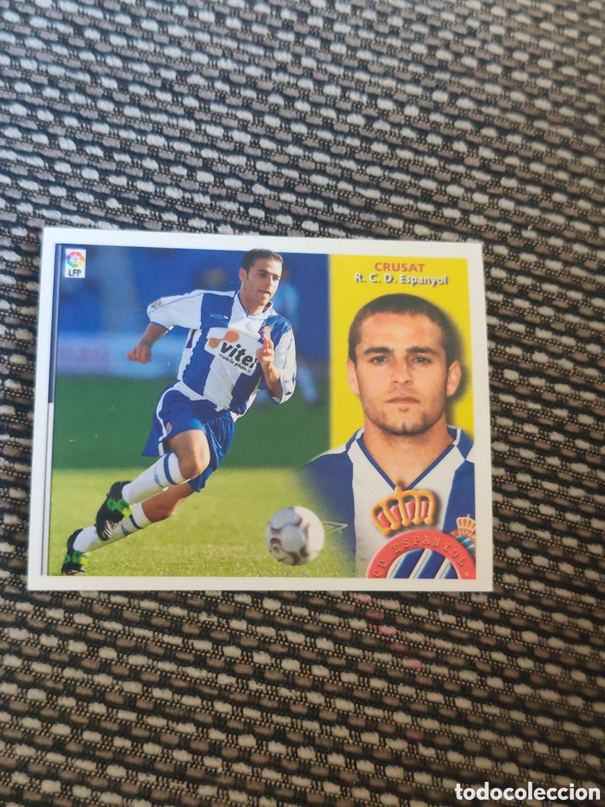 Figurine di Calcio: COLOCA CRUSAT ESPANYOL EDICIONES ESTE 2002 2003