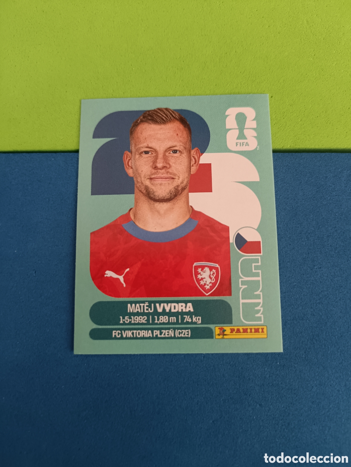 Figurine di Calcio: Panini Mundial Fifa World cup 2026 26 sticker - CZE 15 Vydra