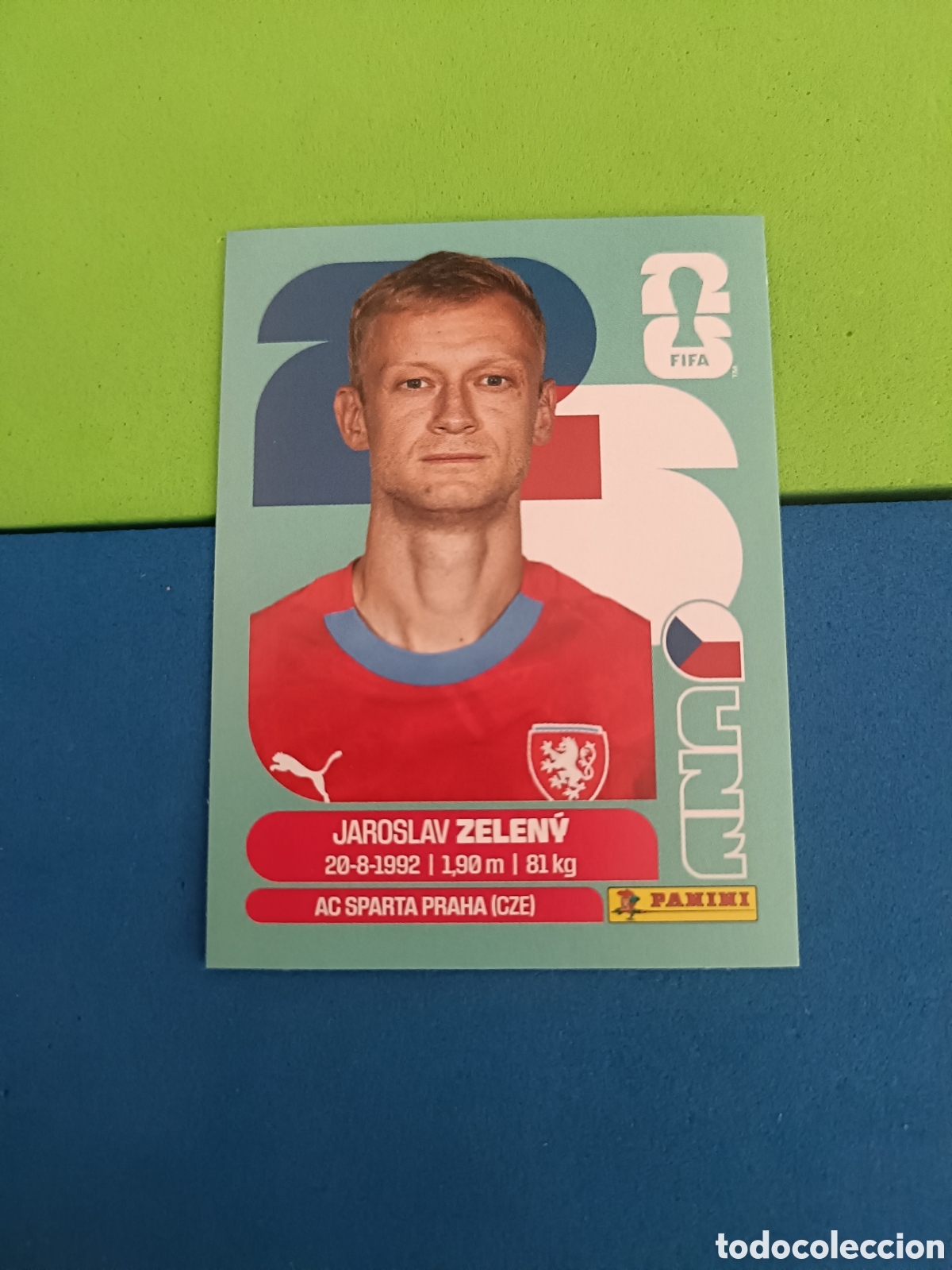 Football Stickers: Panini Mundial Fifa World cup 2026 26 sticker - CZE 6 Zeleny