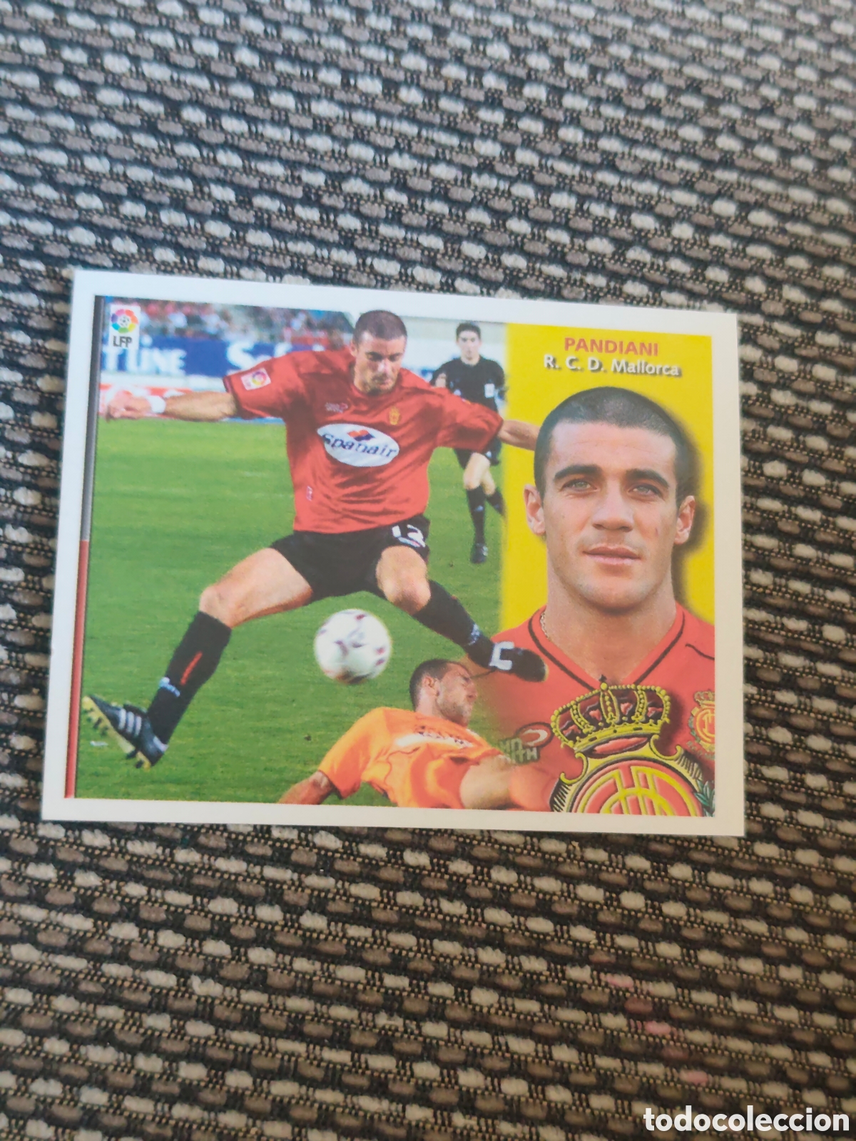 Football Stickers: COLOCA PANDIANI REAL MALLORCA EDICIONES ESTE 2002 2003
