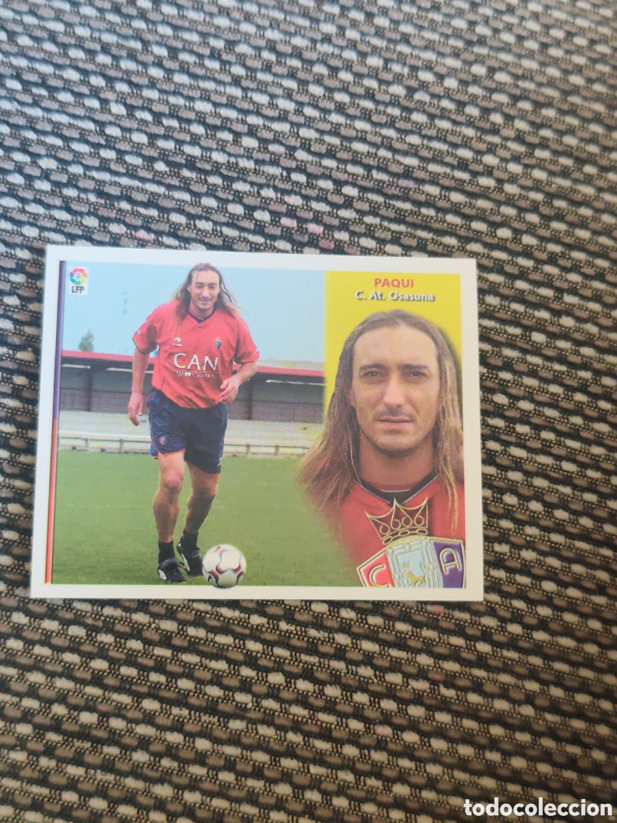 Cromos de f&uacute;tbol: COLOCA PAQUI OSASUNA EDICIONES ESTE 2002 2003