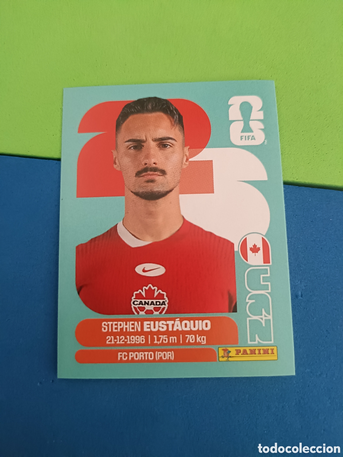 Cromos de f&uacute;tbol: Panini Mundial Fifa World cup 2026 26 sticker - CAN 10 Eustaquio