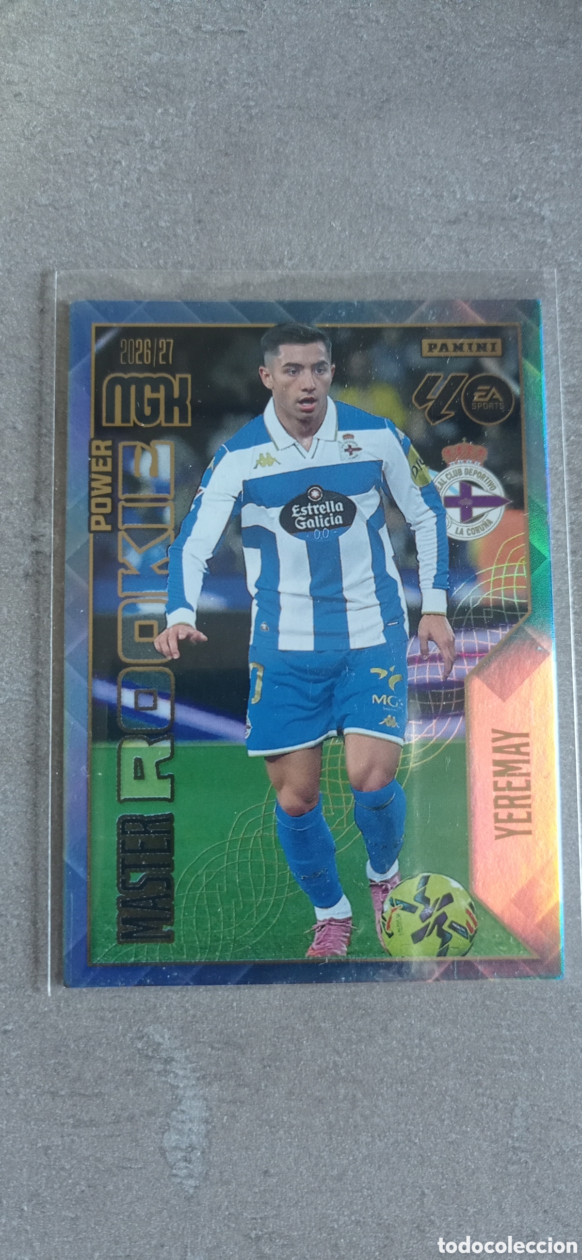 Football Stickers: 423P YEREMAY DEPORTIVO CORU&Ntilde;A MASTER ROOKIE POWER MGK 2026/27 MEGACRACKS 2026 2027