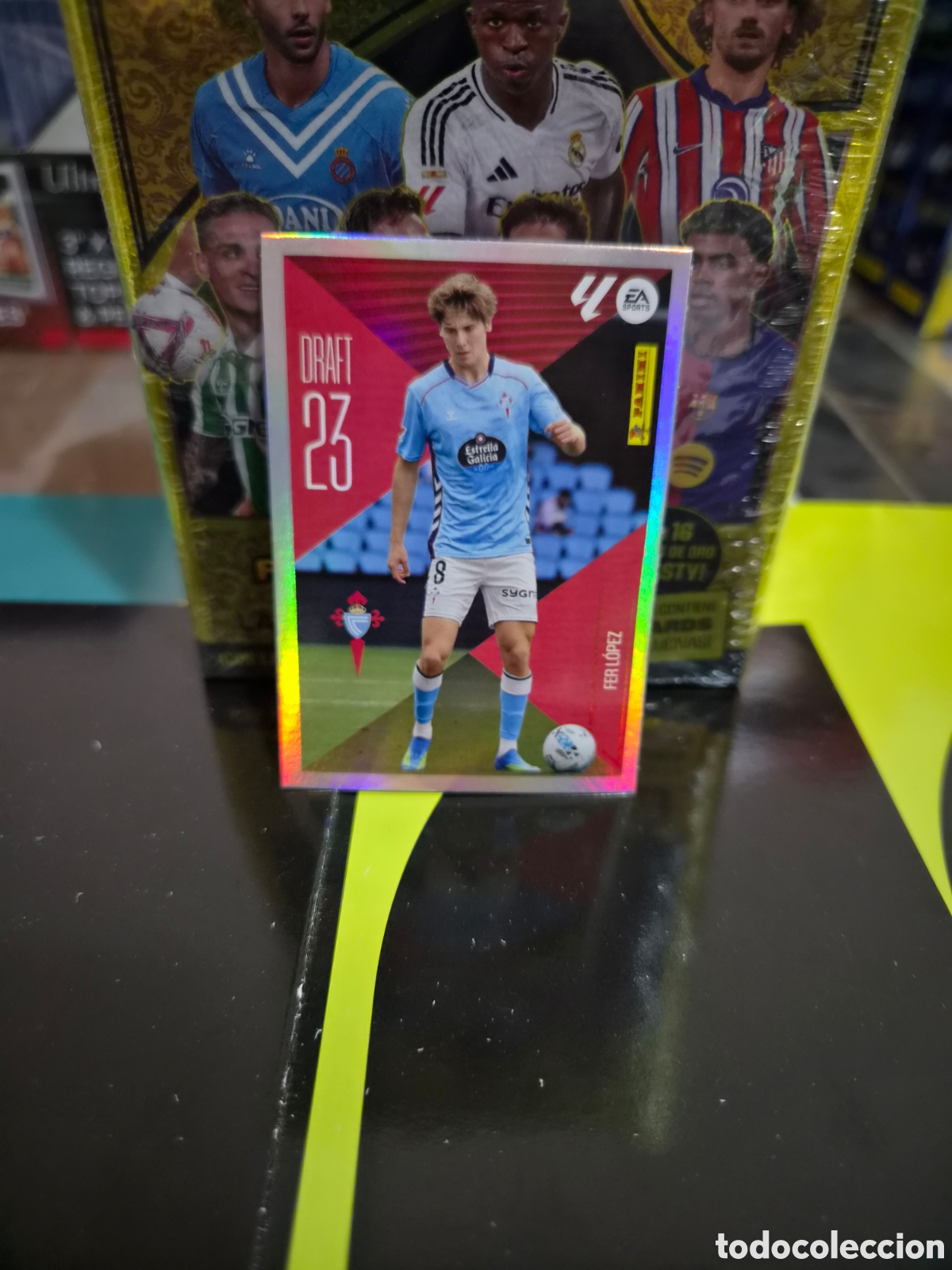 Football Stickers: N&deg;7 Draft Fer Lopez Liga Este 26/27