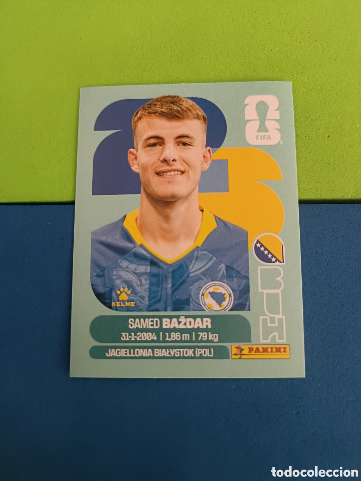 Cromos de f&uacute;tbol: Panini Mundial Fifa World cup 2026 26 sticker - BIH 19 Bazdar