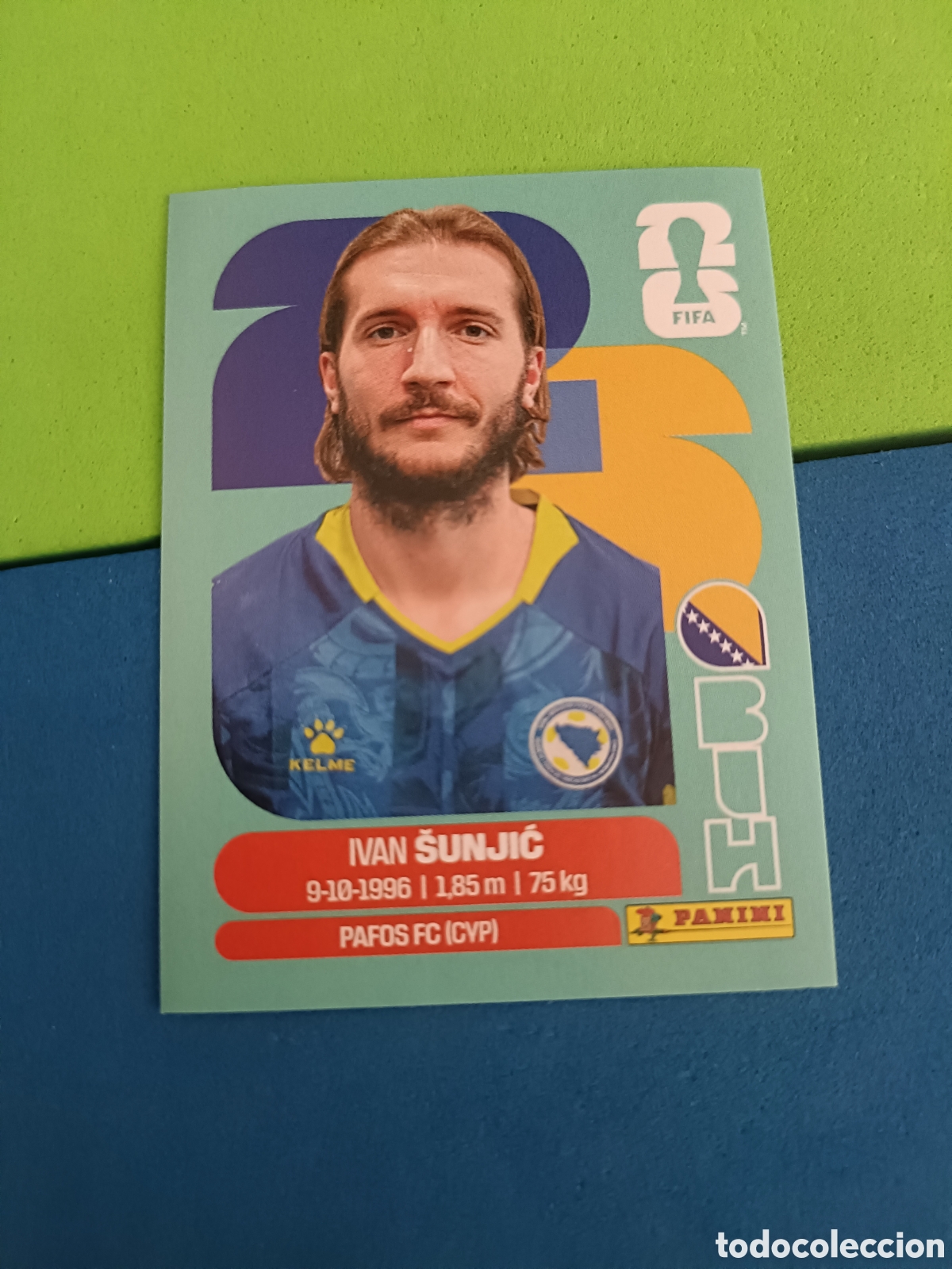 Cromos de f&uacute;tbol: Panini Mundial Fifa World cup 2026 26 sticker - BIH 11 Sunjic