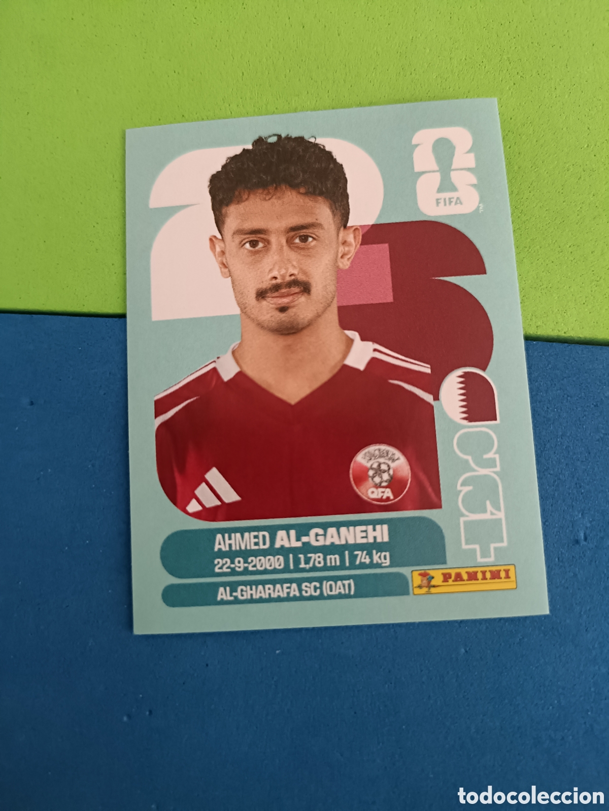 Cromos de f&uacute;tbol: Panini Mundial Fifa World cup 2026 26 sticker - QAT 19 Al-Ganhi