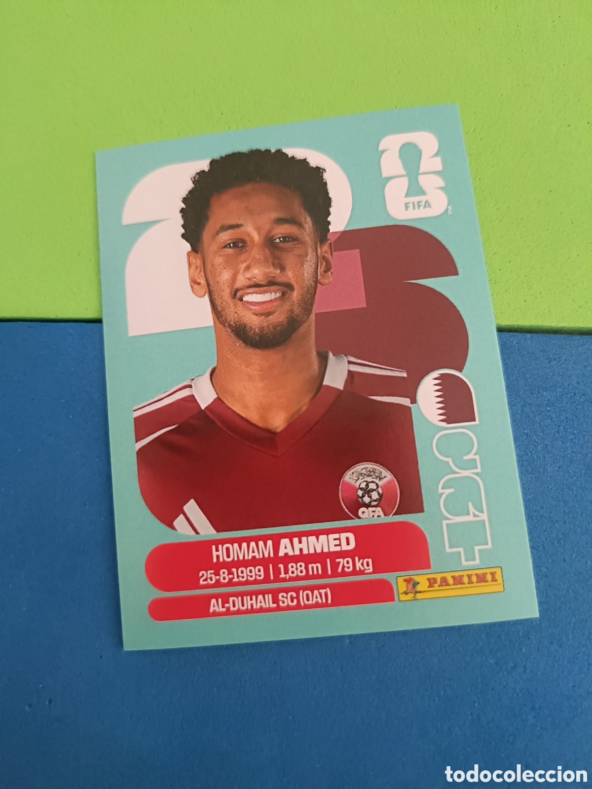 Cromos de f&uacute;tbol: Panini Mundial Fifa World cup 2026 26 sticker - QAT 5 Ahmed