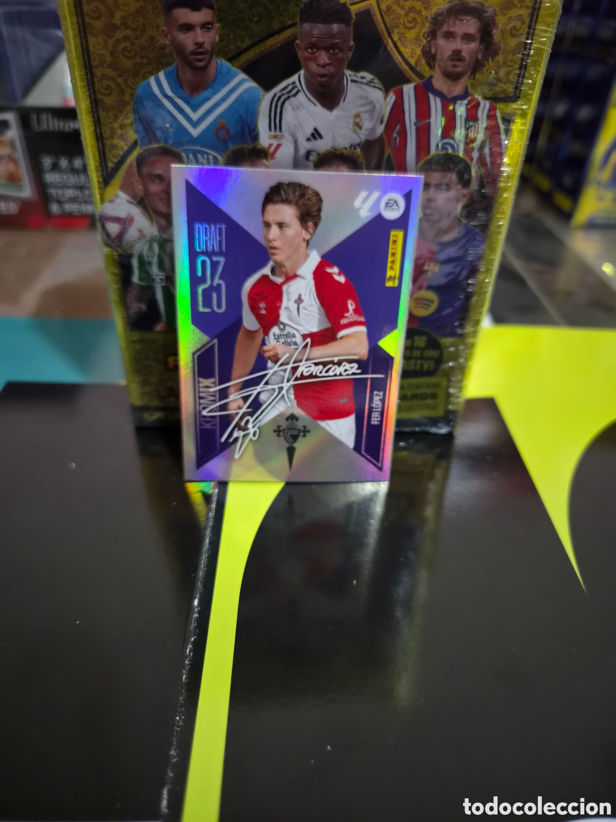 Cromos de f&uacute;tbol: N&deg;7 Kromix Draft Fer Lopez Liga Este 26/27