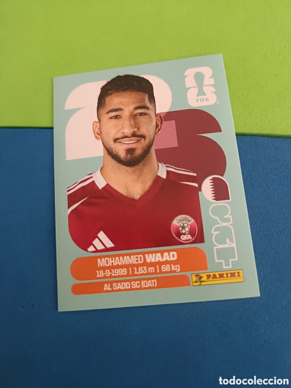 Cromos de f&uacute;tbol: Panini Mundial Fifa World cup 2026 26 sticker - QAT 14 Waad