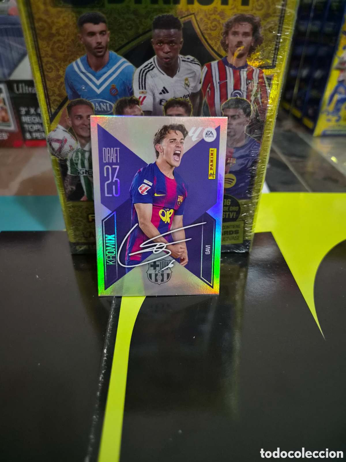 Cromos de f&uacute;tbol: N&deg;8 Kromix Draft Gavi Liga Este 26/27