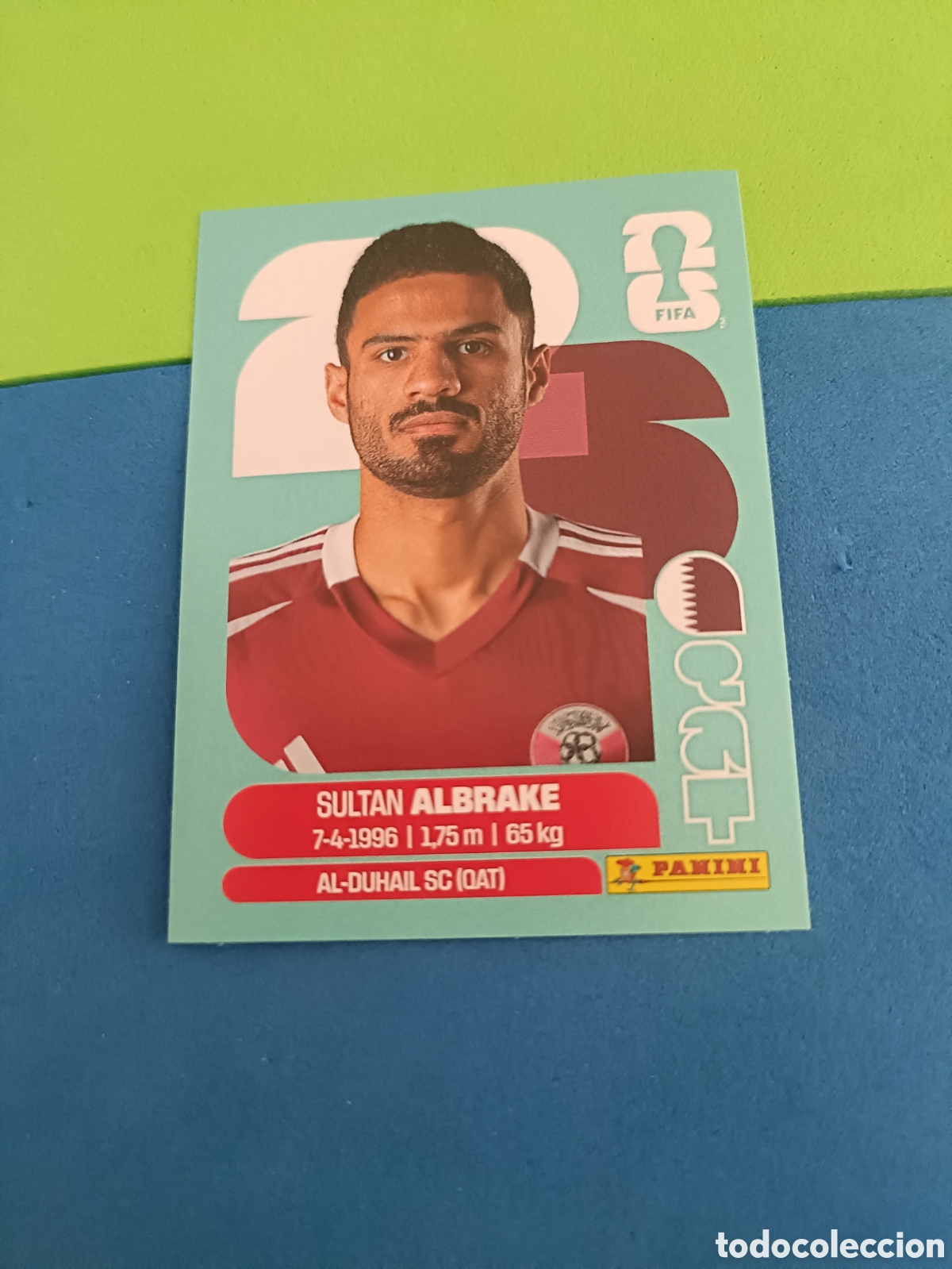Cromos de f&uacute;tbol: Panini Mundial Fifa World cup 2026 26 sticker - QAT 3 Albrake