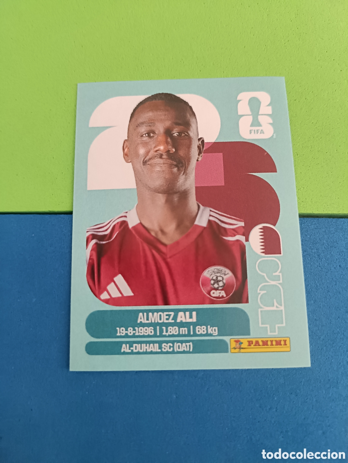 Cromos de f&uacute;tbol: Panini Mundial Fifa World cup 2026 26 sticker - QAT 20 Ali