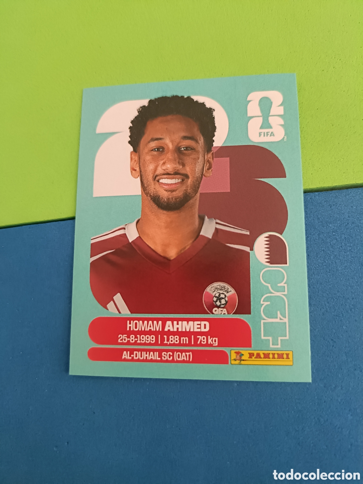 Cromos de f&uacute;tbol: Panini Mundial Fifa World cup 2026 26 sticker - QAT 5 Ahmed