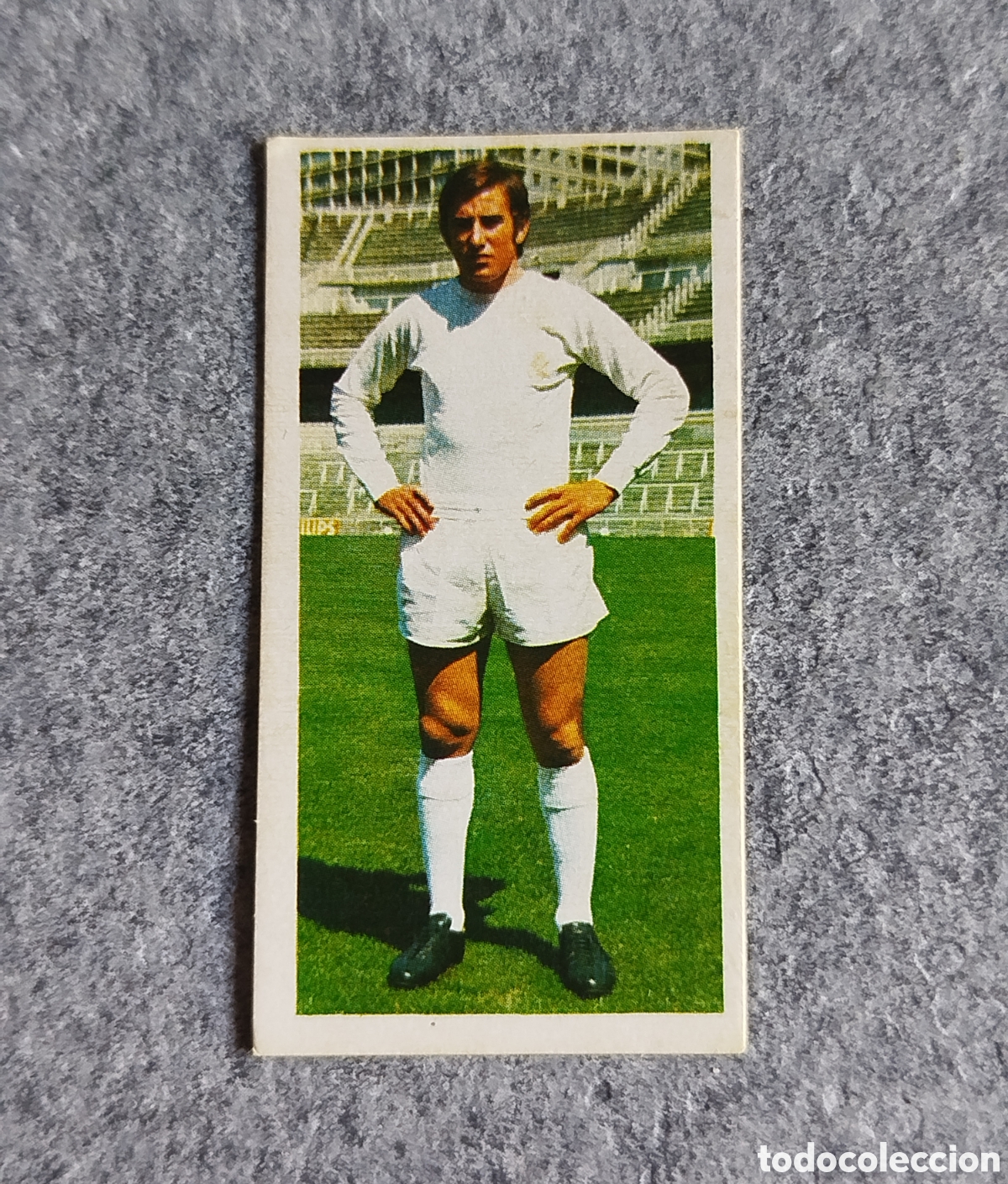 Cartes &agrave; collectionner de Football: SIN PEGAR BAJA MACANAS REAL MADRID 75 76 1975 1976 EDICIONES ESTE CROMO NUNCA PEGADO
