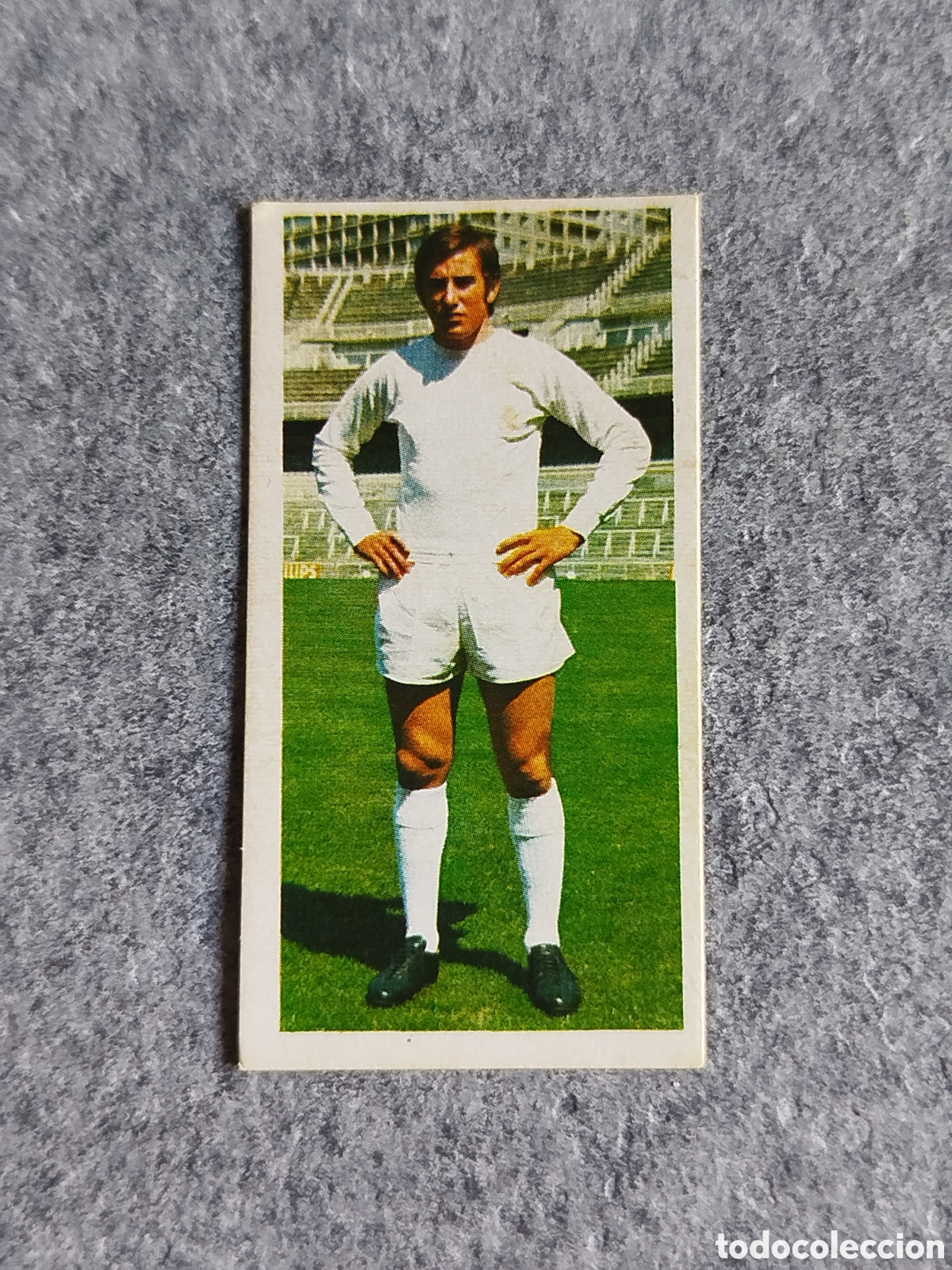 Cromos de f&uacute;tbol: SIN PEGAR BAJA MACANAS REAL MADRID 75 76 1975 1976 EDICIONES ESTE CROMO NUNCA PEGADO
