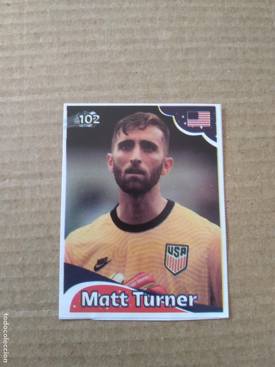 Cromos de f&uacute;tbol: 102 MATT TURNER ESTADOS UNIDOS CROMO FUTBOL MUNDIAL 2022 EDITADO EN BRASIL WORLD CUP COPA DEL MUNDO