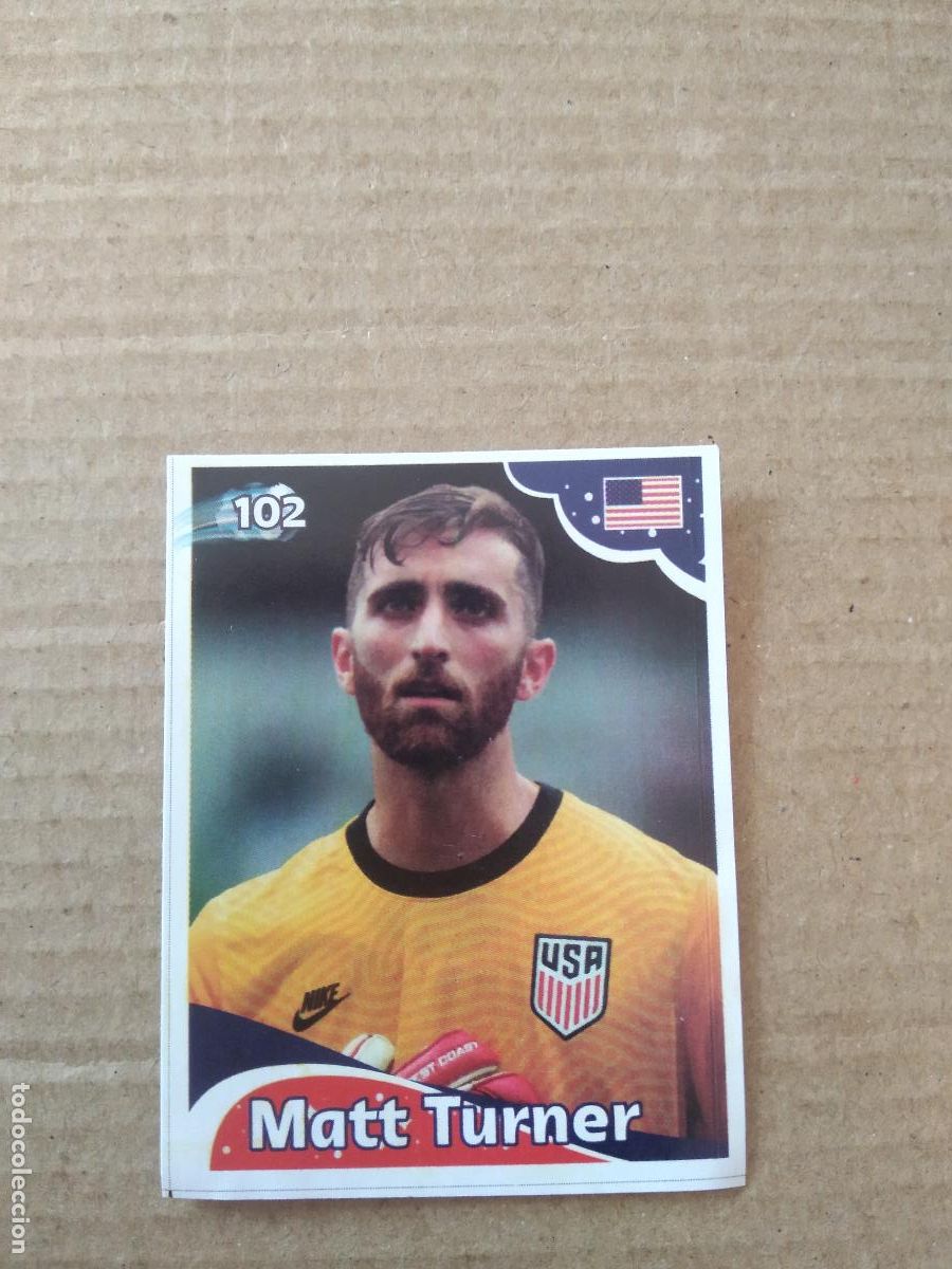 Cromos de f&uacute;tbol: 102 MATT TURNER ESTADOS UNIDOS CROMO FUTBOL MUNDIAL 2022 EDITADO EN BRASIL WORLD CUP COPA DEL MUNDO