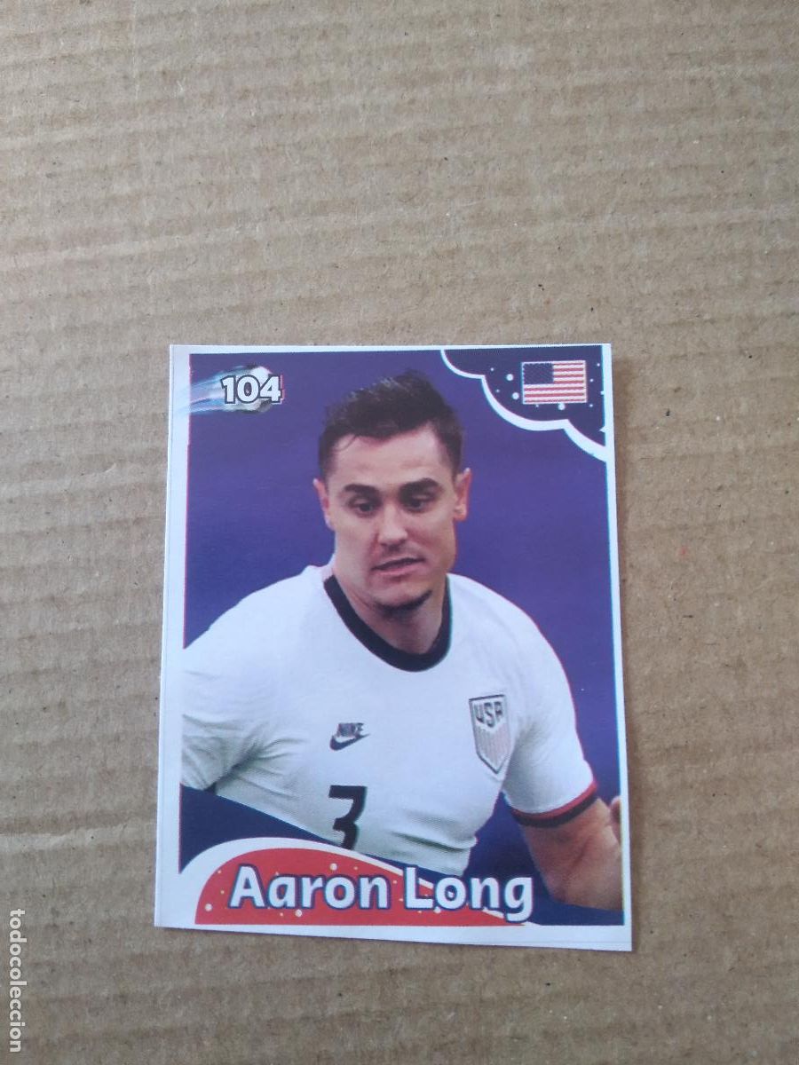 Cartes &agrave; collectionner de Football: 104 AARON LONG ESTADOS UNIDOS USA CROMO FUTBOL MUNDIAL 2022 EDITADO EN BRASIL WORLD CUP