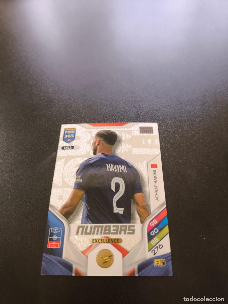 Cromos de f&uacute;tbol: EXC2 HAKIMI PSG PARIS SAINT GERMAIN NUMBERS ADRENALYN PANINI FIFA EXCELLENCE 365 2026 NO LIGA ESTE