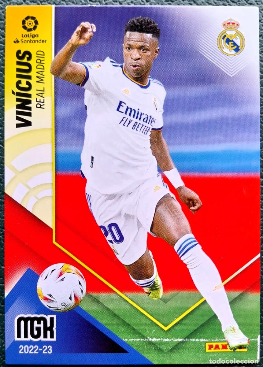 Figurine di Calcio: 224 VINICIUS REAL MADRID FICHAS ALBUM MEGACRACKS 2022 2023 22 22