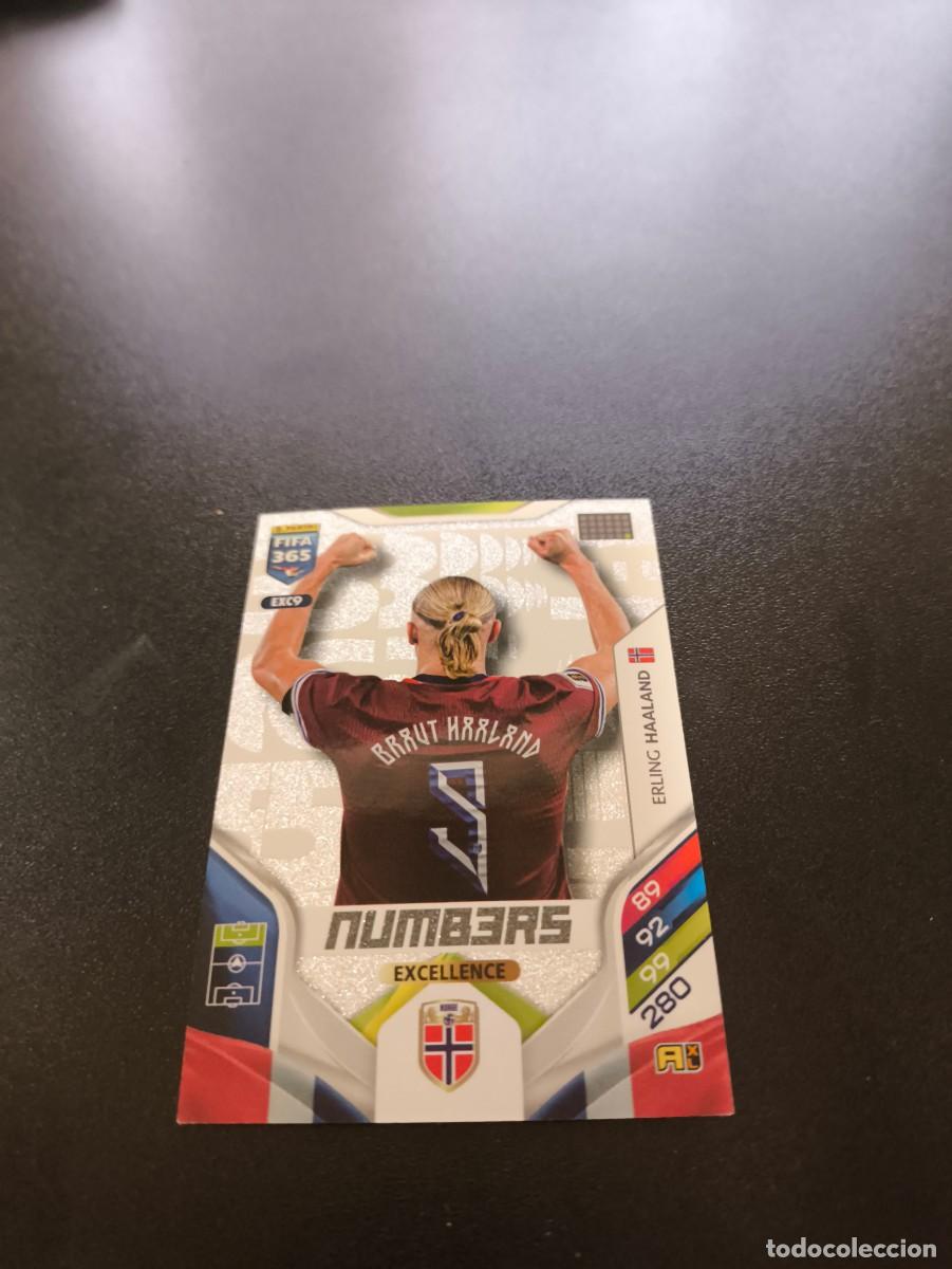 Cromos de Futebol: EXC9 ERLING HAALAND NORUEGA CITY NUMBERS ADRENALYN PANINI FIFA EXCELLENCE 365 2026 N LIGA ESTE