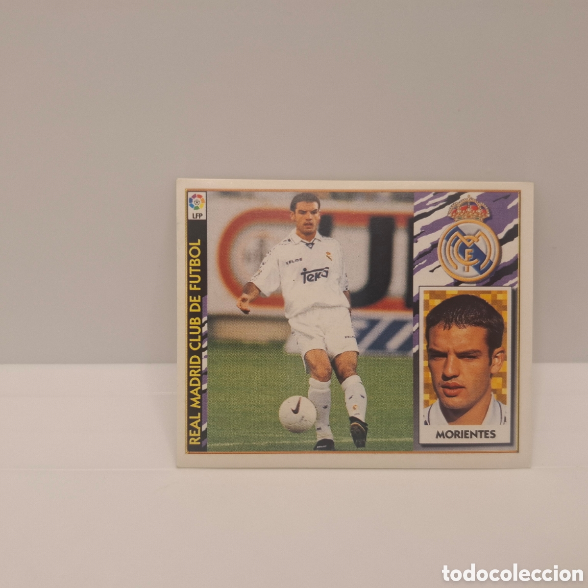 Cromos de Futebol: Fichaje N&ordm;3 - Morientes - Ediciones Este Liga 1997-1998, 97-98 Sin pegar - Adhesivo
