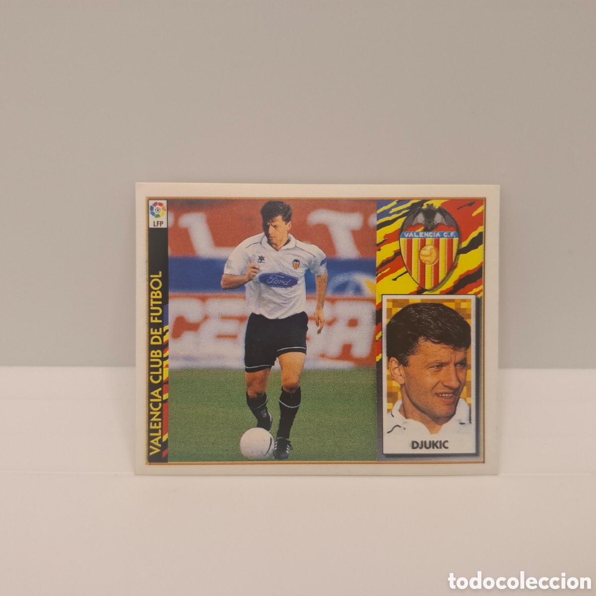 Cromos de f&uacute;tbol: Fichaje N&ordm;5 - Djukic - Ediciones Este Liga 1997-1998, 97-98 Sin pegar - Adhesivo