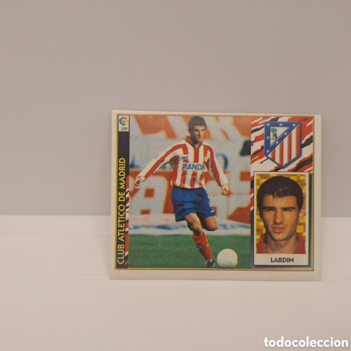 Cromos de f&uacute;tbol: Fichaje N&ordm;12 - Lardin - Ediciones Este Liga 1997-1998, 97-98 Sin pegar - Adhesivo