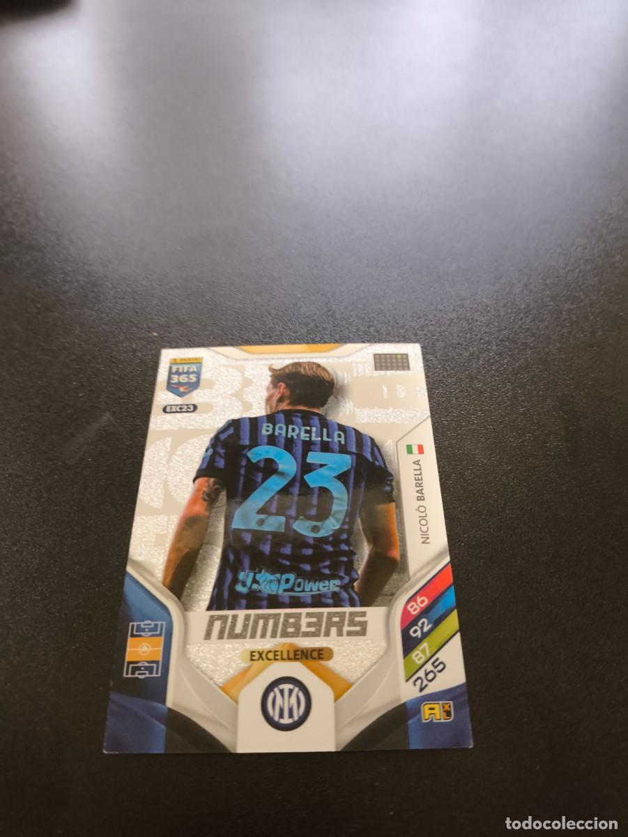 Cromos de f&uacute;tbol: EXC23 NICOLO BARELLA INTER DE MILAN NUMBERS ADRENALYN PANINI FIFA EXCELLENCE 365 2026 NO LIGA ESTE