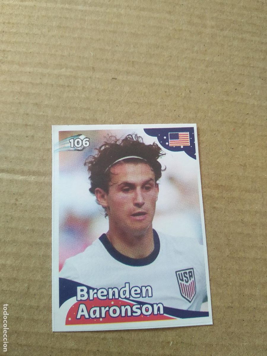Cromos de f&uacute;tbol: 106 BRENDEN AARONSON ESTADOS UNIDOS USA CROMO FUTBOL MUNDIAL 2022 EDITADO EN BRASIL WORLD CUP