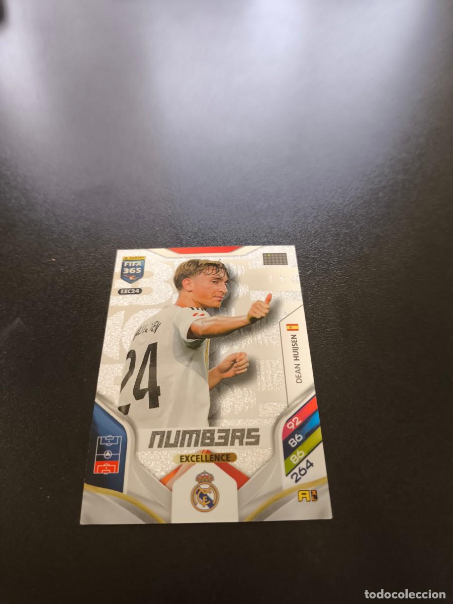 Cromos de f&uacute;tbol: EXC24 DEAN HUIJSEN REAL MADRID NUMBERS ADRENALYN PANINI FIFA EXCELLENCE 365 2026 NO LIGA ESTE