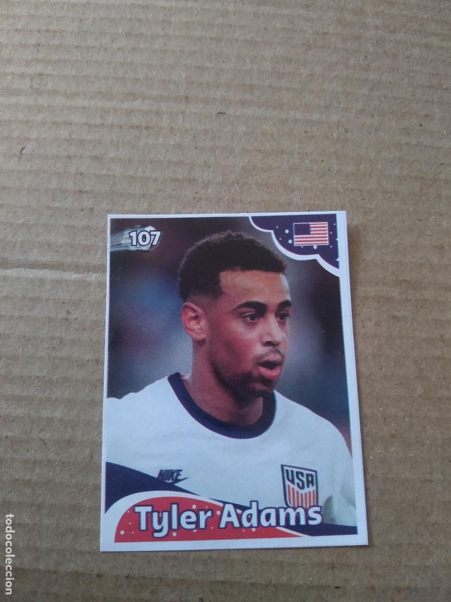 Cromos de f&uacute;tbol: 107 TYLER ADAMS ESTADOS UNIDOS USA CROMO FUTBOL MUNDIAL 2022 EDITADO EN BRASIL WORLD CUP